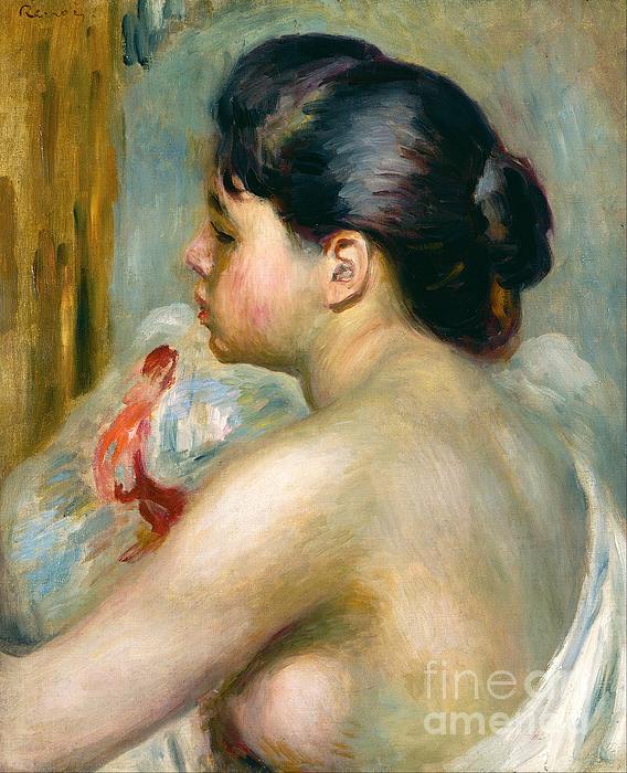 Pierre-Auguste Renoir - Dark Haired Woman