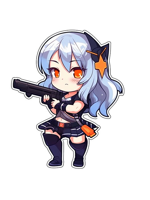 Honkai Star Rail Chibi Clara Sticker By Brynn Norris Pixels 1051