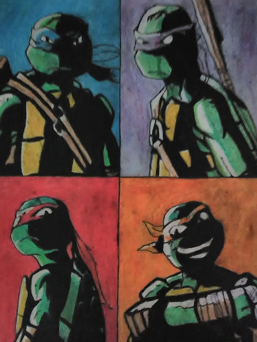 Teenage Mutant Ninja Turtles T-Shirt by David Stephenson - Pixels