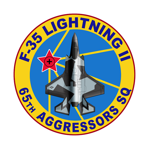 65th Aggressor Squadron F-35 Tapestry by Mark Rogan - Mark