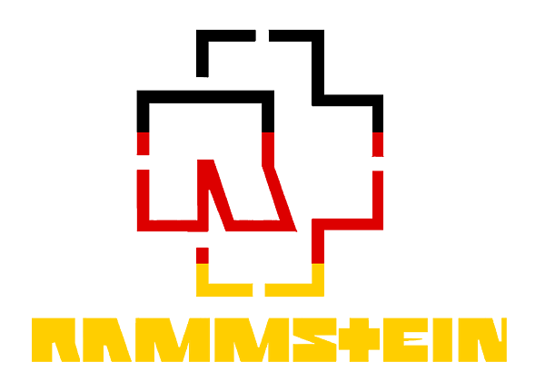 Sticker Rammstein logo - Muziek