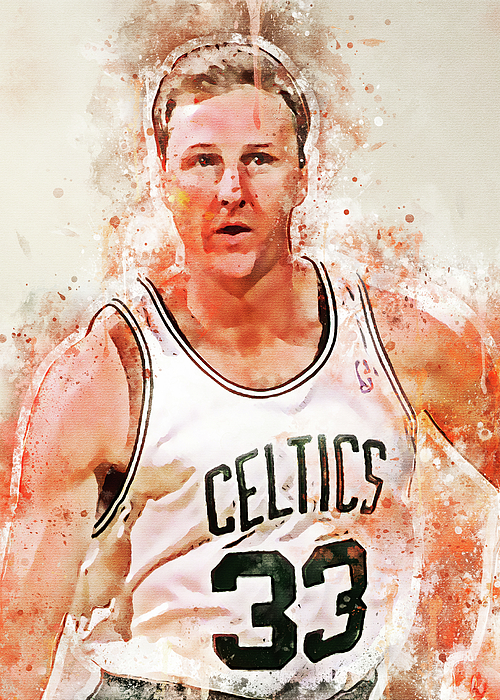 Larry Joe Bird Larryjoebird Larry Joe Bird Larry Bird Indianapacers Indiana  Pacers Boston Celtics Bo Digital Art by Wrenn Huber - Pixels Merch