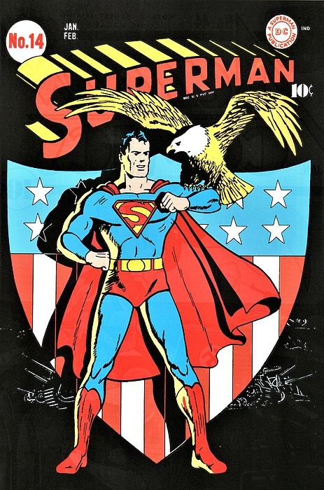 80 Superman Comic Book Number 14 Jan - Feb 1942 Weekender Tote Bag by D C  Comics - Fine Art America