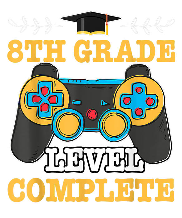 8th Grade Level Complete Graduation Funny Video Gamer Coffee Mug For Sale By Yvonne Remick