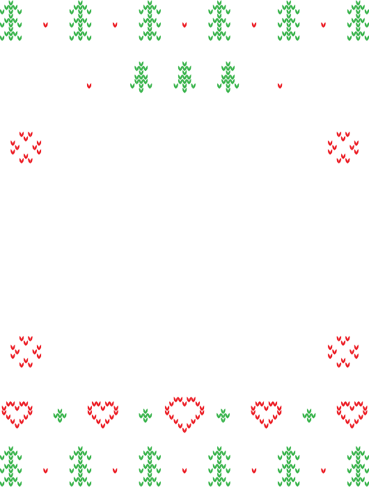 A girl has hot sale no ugly sweater