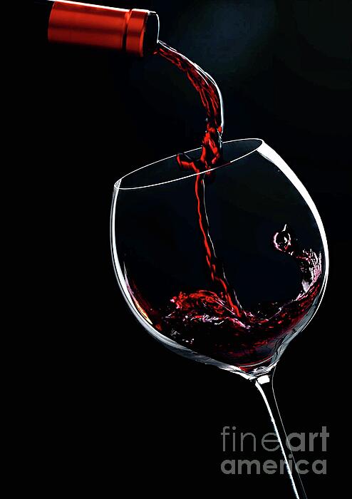 Julian Medina Ronga - A Glass Of Wine
