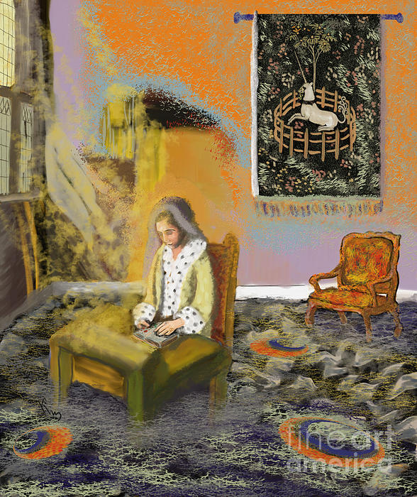 Katia Witkowski - A Lady with A Unicorn Tapestry