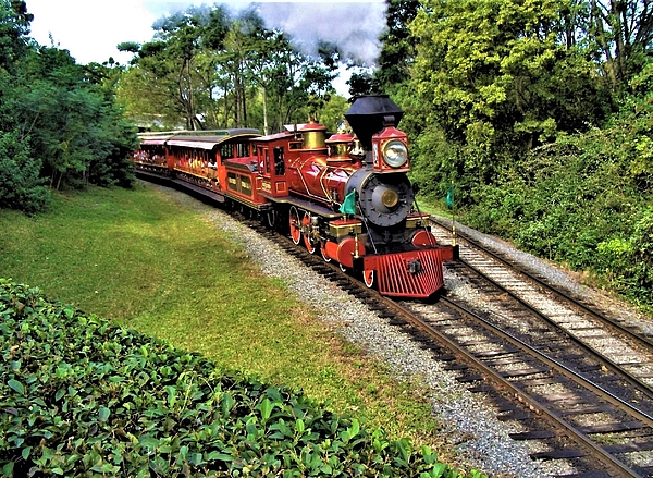 Dylyce Clarke - A Little Red Train, Disney World, Florida