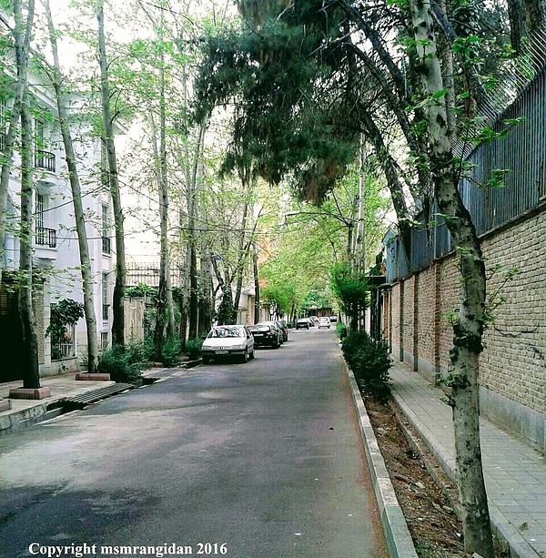 Nader Rangidan - A Neighborhood In Tehran