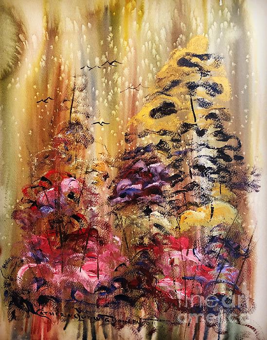Catherine Ludwig Donleycott - Abstract Floral Fantasy 