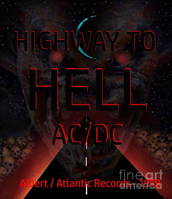 AC/DC Highway To Hell 1979 Retro Album Cover Art Jigsaw Puzzle By David ...