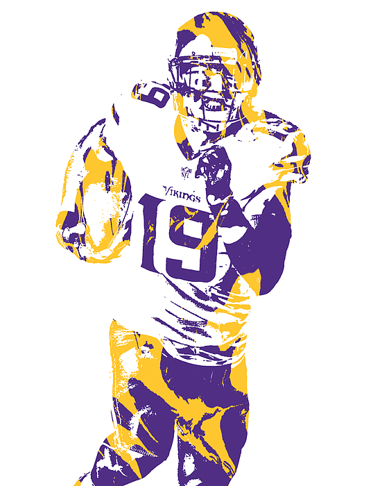 NFL Minnesota Vikings Youth T-Shirt by Sports Basics - Pixels