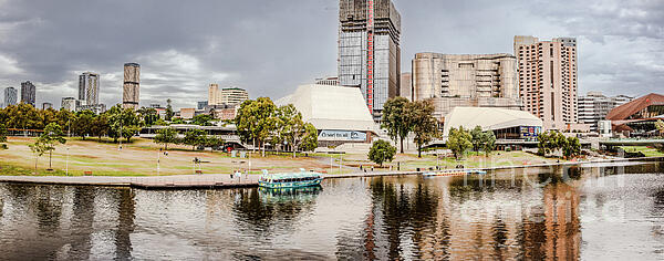 Deane Palmer - Adelaide from the River Torrens