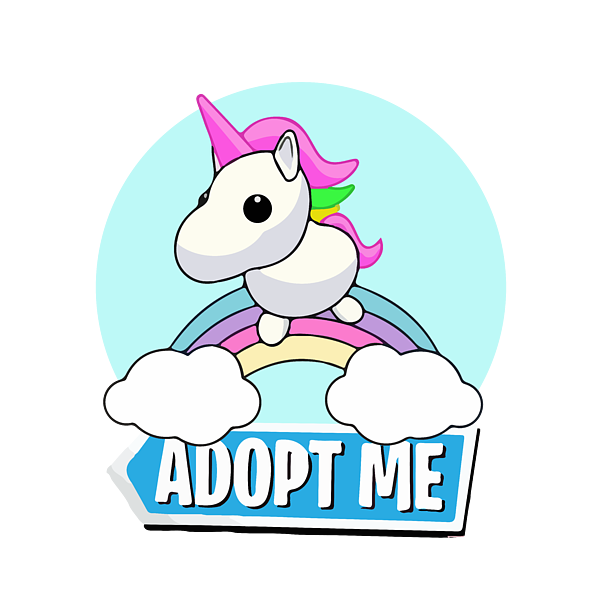 Adopt me unicorn pet Greeting Card by Artexotica