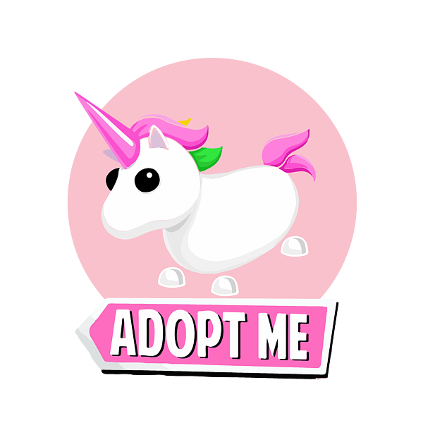 Adopt me unicorn pet Greeting Card by Artexotica