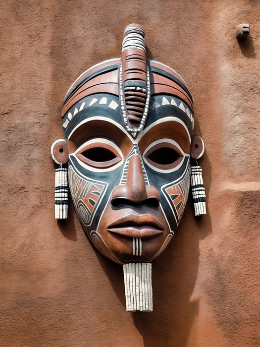 Samuel HUYNH - African Tribal Mask - Echoes of Ancestry