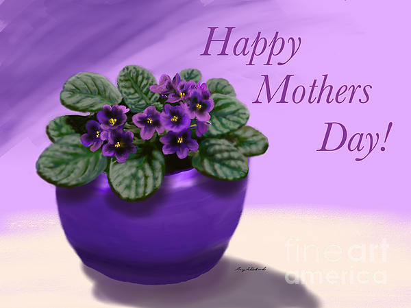 Gary F Richards - African Violet Mothers Day