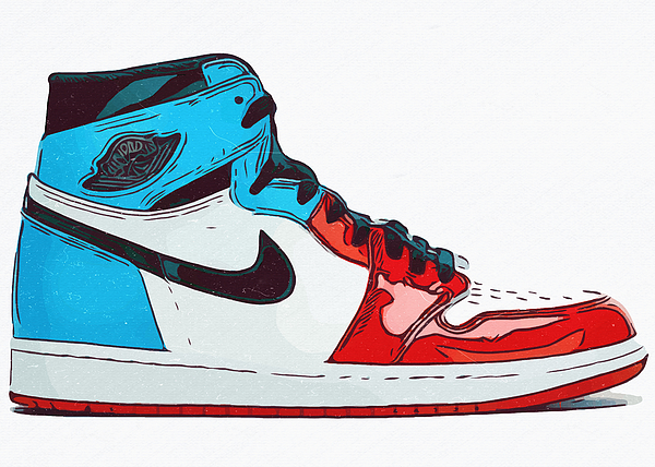 Air Jordan 1 Fearless T-Shirt for Sale by Taoteching Art