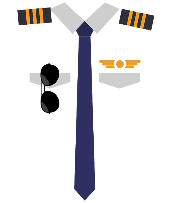 airline pilot captain uniform