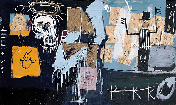 ajtetk1 - Jean-Michel Basquiat Greeting Card by Jean Michel Basquiat