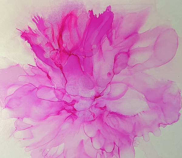 Femina Photo Art By Maggie - Alcohol Ink Shades of Pink