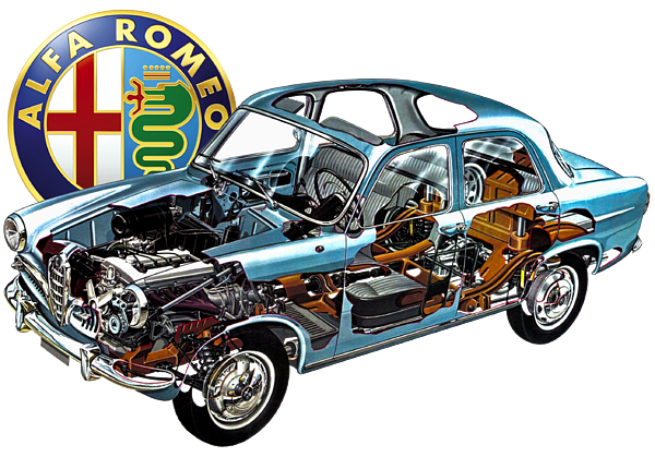 Autocollant Alfa Romeo 1