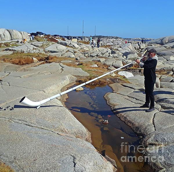 Peggy's Cove Nova Scotia Fishing Village Bath Towel by John Malone