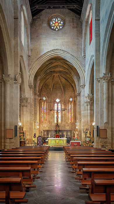 Joan Carroll - Altar at Church of Santa Marina Cordoba Spain