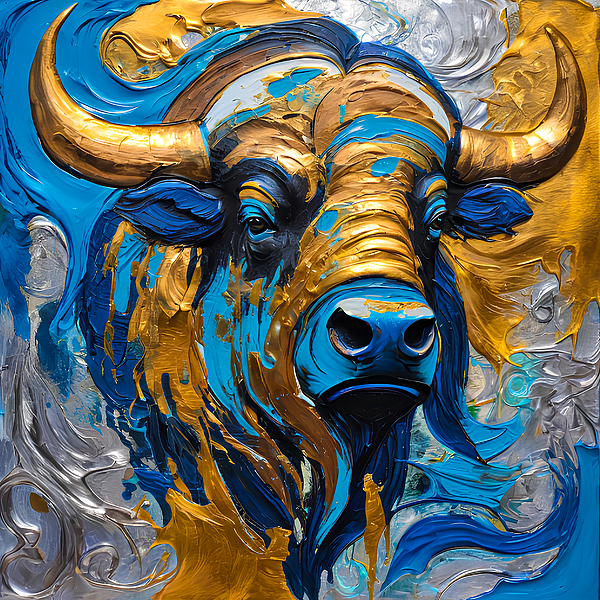 Asp Arts - American Buffalo Texture Painting