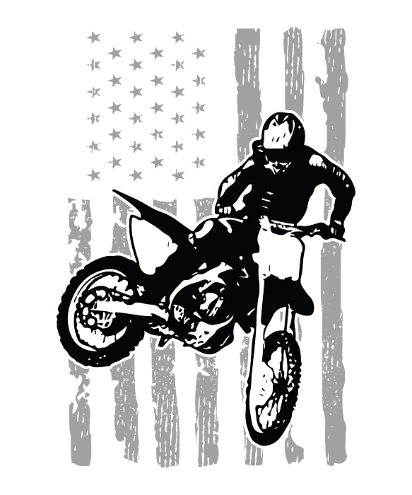 american flag dirt bike gear