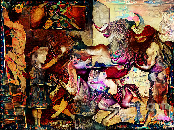 Americana Nostalgia Picasso Minotauromachy 20211015 Jigsaw