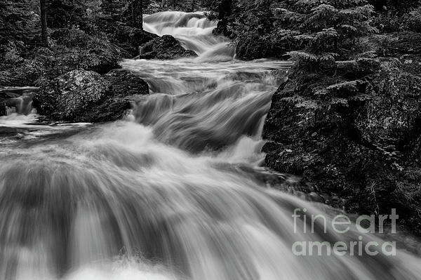 Fast Flowing Water Photograph by Bob Phillips - Fine Art America