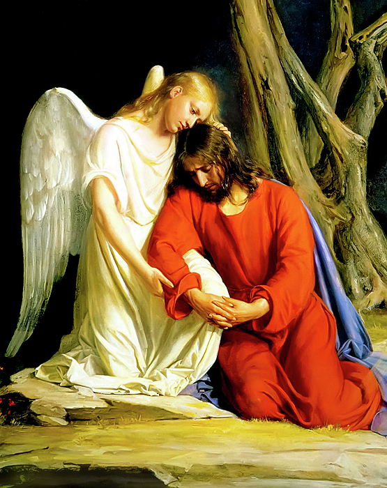 Angels Carrying Jesus