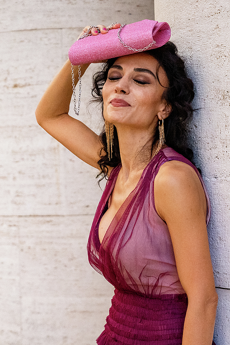 Nina Kulishova - An Italian Actress Smiling