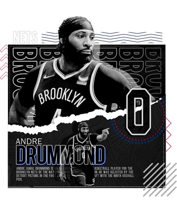 andre drummond jersey nets