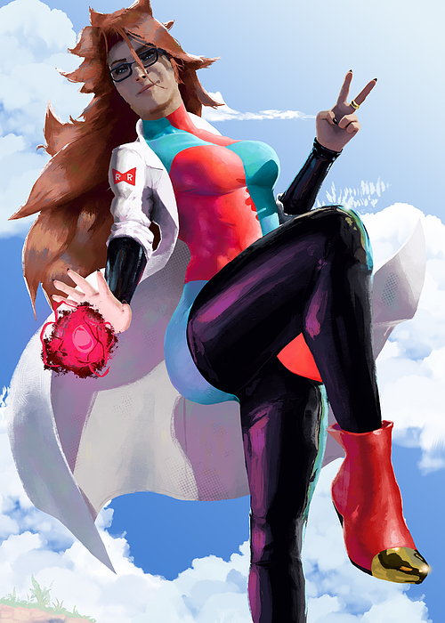 dragon ball z android 21