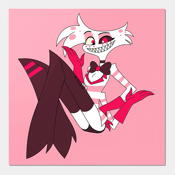 Angel Dust Hazbin Hotel Greeting Card for Sale by Isaac Bailey