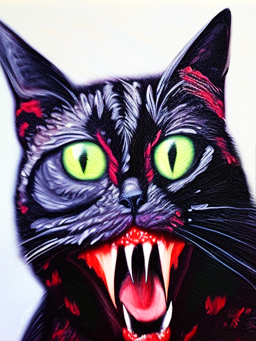 Issie Alexander - Angry Kitty