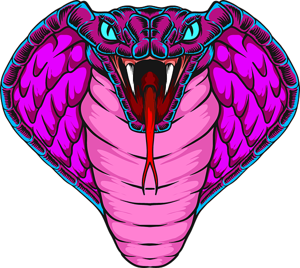 purple cobra snake