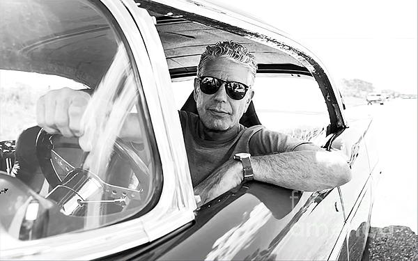 Phillips Thomas - Anthony Bourdain in his car