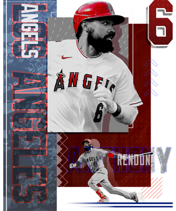 Anthony Rendon Baseball Paper Poster Angels 2 Sticker by Kelvin Kent -  Pixels