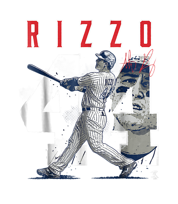 Anthony Rizzo Number & Portrait T-Shirt - Apparel T-Shirt