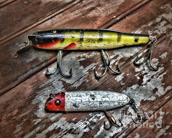  Creek Chub Old (Reprint) 2 Color Set Hobby Goods Lure : Sports  & Outdoors
