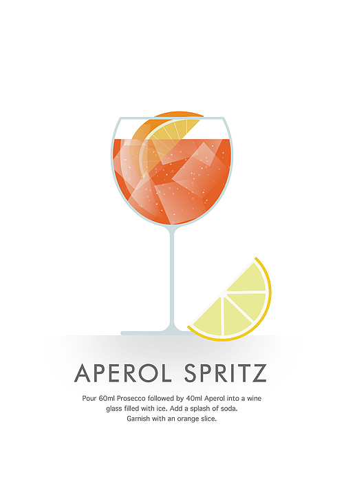 Aperol spritz cocktail Jigsaw Puzzle