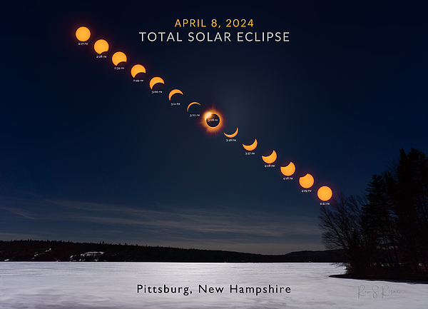 Ron Risman - April 8th - Total Solar Eclipse in New Hampshire