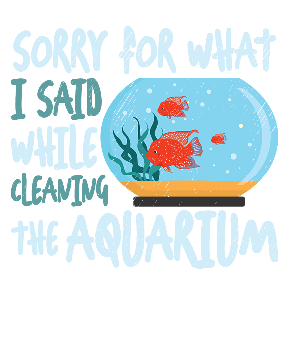 Aquarium Cleaning Fish Tank Aquarium Keeper T-Shirt by Toms Tee Store -  Pixels