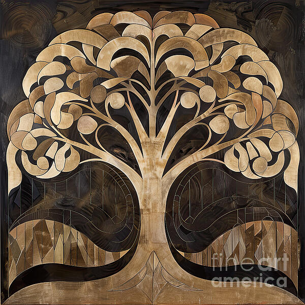 Elisabeth Lucas - Art Deco Tree 05