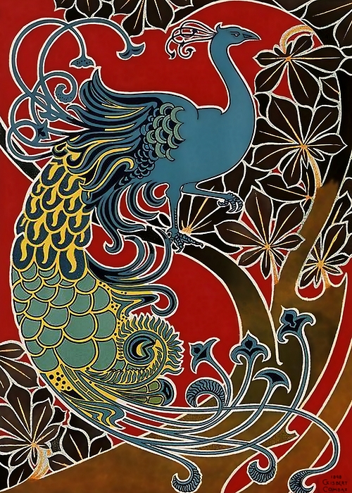 Patricia Keith - Art Nouveau Peacock