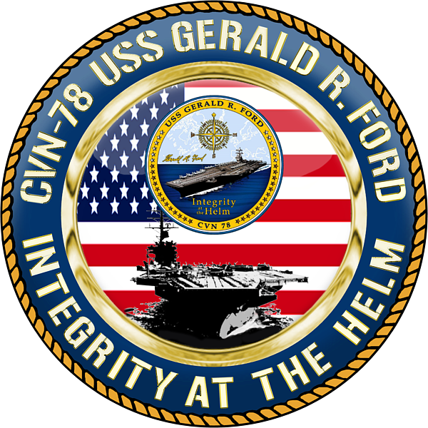 CVN-78 USS Gerald R. Ford T-Shirt for Sale by Mil Merchant