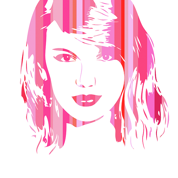 Taylor Swift Pop Art Patchwork Portrait Jigsaw Puzzle